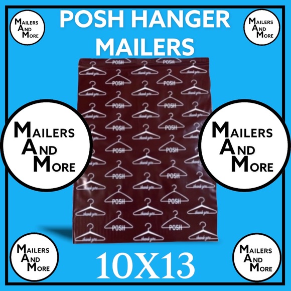 25 10X13 Poly Mailers Posh Hanger Shipping Envelopes PRICE IS FIRM - Picture 7 of 7